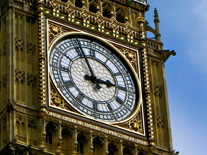 Zegar Big Ben w Londynie